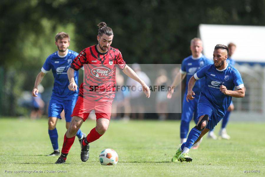 Sportgeländer Gassenhäuser, Wertheim-Nassig, 14.07.2024, sport, action, Fussball, 49. Wertheimer Stadtmeisterschaft 2024, VFB, FCW, VfB Reicholzheim, FC Wertheim-Eichel - Bild-ID: 2419878