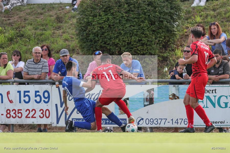 Sportgeländer Gassenhäuser, Wertheim-Nassig, 14.07.2024, sport, action, Fussball, 49. Wertheimer Stadtmeisterschaft 2024, VFB, FCW, VfB Reicholzheim, FC Wertheim-Eichel - Bild-ID: 2419886