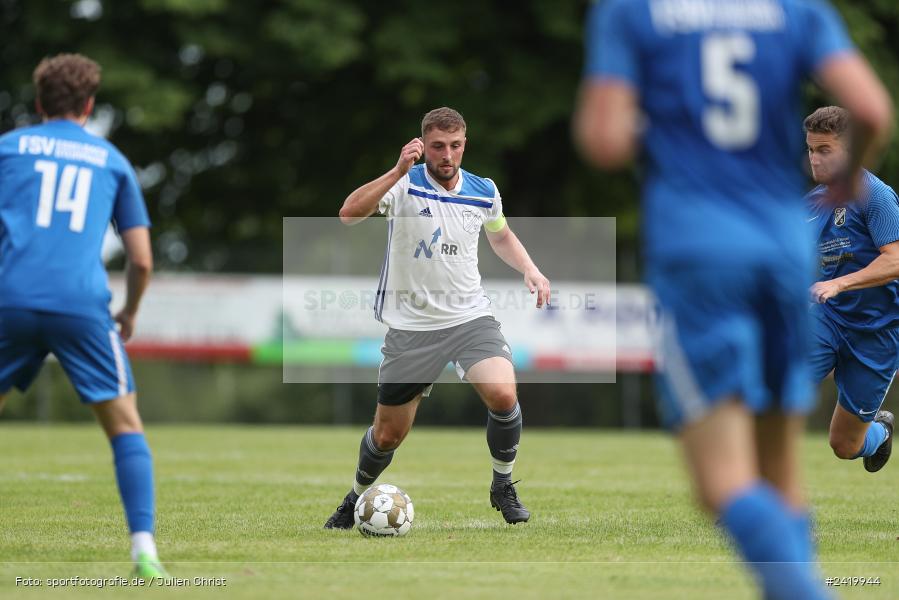 Sportgelände, Bischbrunn, 14.07.2024, sport, action, Fussball, VG-Turnier Finale, FSV, SGU, FSV Esselbach-Steinmark, SG Urspringen/Karbach/Duttenbrunn - Bild-ID: 2419944