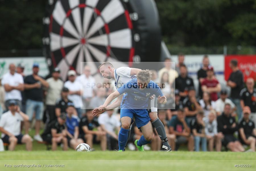 Sportgelände, Bischbrunn, 14.07.2024, sport, action, Fussball, VG-Turnier Finale, FSV, SGU, FSV Esselbach-Steinmark, SG Urspringen/Karbach/Duttenbrunn - Bild-ID: 2420036