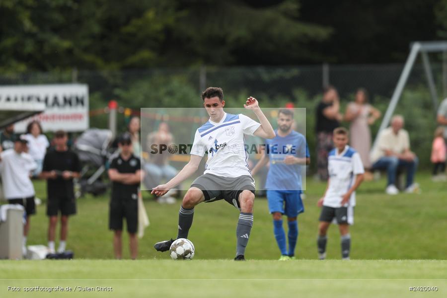 Sportgelände, Bischbrunn, 14.07.2024, sport, action, Fussball, VG-Turnier Finale, FSV, SGU, FSV Esselbach-Steinmark, SG Urspringen/Karbach/Duttenbrunn - Bild-ID: 2420040