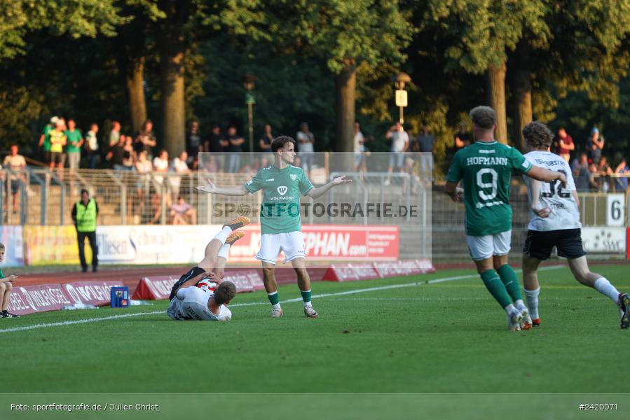 Willy-Sachs-Stadion, Schweinfurt, 19.07.2024, sport, action, Fussball, BFV, Regionalliga Bayern, 1. Spieltag, TSV, FCS, TSV Aubstadt, 1. FC Schweinfurt 1905 - Bild-ID: 2420071 Willy-Sachs-Stadion, Schweinfurt, 19.07.2024, sport, action, Fussball, BFV, Regionalliga Bayern, 1. Spieltag, TSV, FCS, TSV Aubstadt, 1. FC Schweinfurt 1905 - Bild-ID: 2420071