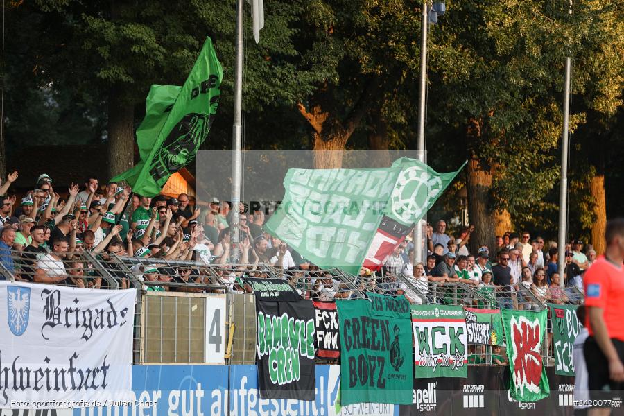Willy-Sachs-Stadion, Schweinfurt, 19.07.2024, sport, action, Fussball, BFV, Regionalliga Bayern, 1. Spieltag, TSV, FCS, TSV Aubstadt, 1. FC Schweinfurt 1905 - Bild-ID: 2420077 Willy-Sachs-Stadion, Schweinfurt, 19.07.2024, sport, action, Fussball, BFV, Regionalliga Bayern, 1. Spieltag, TSV, FCS, TSV Aubstadt, 1. FC Schweinfurt 1905 - Bild-ID: 2420077