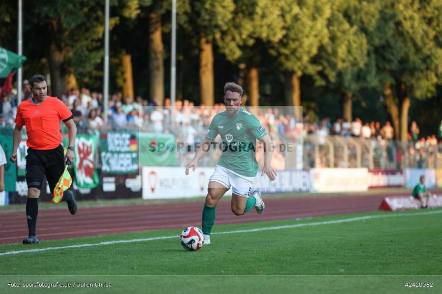 Willy-Sachs-Stadion, Schweinfurt, 19.07.2024, sport, action, Fussball, BFV, Regionalliga Bayern, 1. Spieltag, TSV, FCS, TSV Aubstadt, 1. FC Schweinfurt 1905 - Bild-ID: 2420082 Willy-Sachs-Stadion, Schweinfurt, 19.07.2024, sport, action, Fussball, BFV, Regionalliga Bayern, 1. Spieltag, TSV, FCS, TSV Aubstadt, 1. FC Schweinfurt 1905 - Bild-ID: 2420082