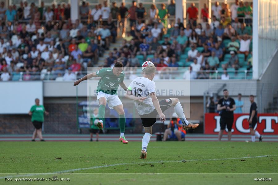Willy-Sachs-Stadion, Schweinfurt, 19.07.2024, sport, action, Fussball, BFV, Regionalliga Bayern, 1. Spieltag, TSV, FCS, TSV Aubstadt, 1. FC Schweinfurt 1905 - Bild-ID: 2420088 Willy-Sachs-Stadion, Schweinfurt, 19.07.2024, sport, action, Fussball, BFV, Regionalliga Bayern, 1. Spieltag, TSV, FCS, TSV Aubstadt, 1. FC Schweinfurt 1905 - Bild-ID: 2420088