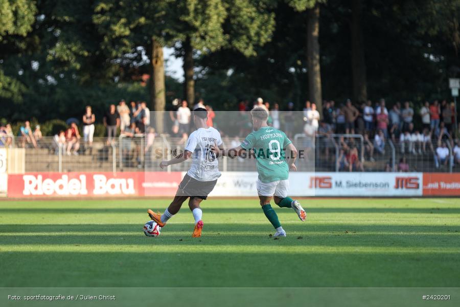 Willy-Sachs-Stadion, Schweinfurt, 19.07.2024, sport, action, Fussball, BFV, Regionalliga Bayern, 1. Spieltag, TSV, FCS, TSV Aubstadt, 1. FC Schweinfurt 1905 - Bild-ID: 2420201 Willy-Sachs-Stadion, Schweinfurt, 19.07.2024, sport, action, Fussball, BFV, Regionalliga Bayern, 1. Spieltag, TSV, FCS, TSV Aubstadt, 1. FC Schweinfurt 1905 - Bild-ID: 2420201