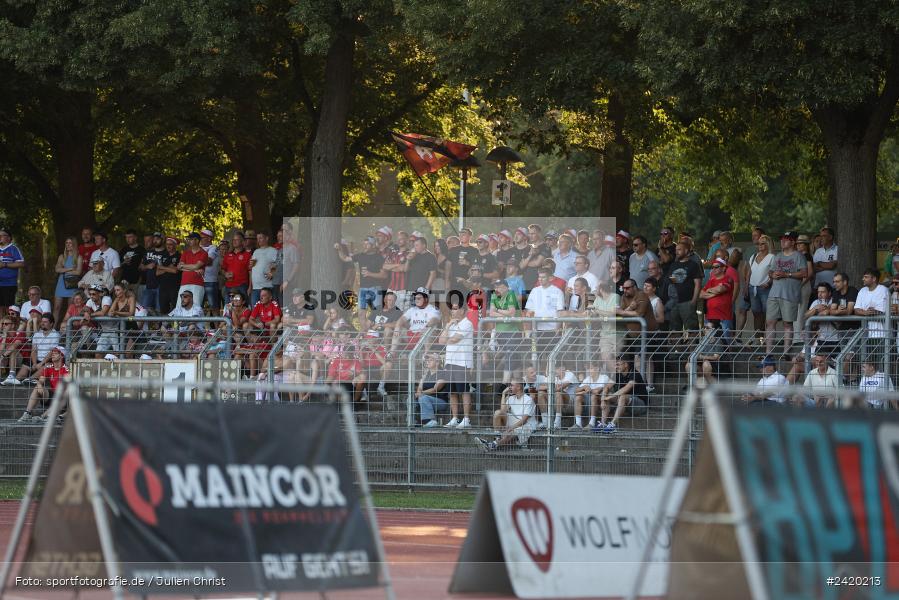 Willy-Sachs-Stadion, Schweinfurt, 19.07.2024, sport, action, Fussball, BFV, Regionalliga Bayern, 1. Spieltag, TSV, FCS, TSV Aubstadt, 1. FC Schweinfurt 1905 - Bild-ID: 2420213 Willy-Sachs-Stadion, Schweinfurt, 19.07.2024, sport, action, Fussball, BFV, Regionalliga Bayern, 1. Spieltag, TSV, FCS, TSV Aubstadt, 1. FC Schweinfurt 1905 - Bild-ID: 2420213