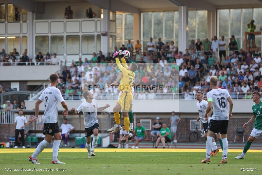 Willy-Sachs-Stadion, Schweinfurt, 19.07.2024, sport, action, Fussball, BFV, Regionalliga Bayern, 1. Spieltag, TSV, FCS, TSV Aubstadt, 1. FC Schweinfurt 1905 - Bild-ID: 2420214 Willy-Sachs-Stadion, Schweinfurt, 19.07.2024, sport, action, Fussball, BFV, Regionalliga Bayern, 1. Spieltag, TSV, FCS, TSV Aubstadt, 1. FC Schweinfurt 1905 - Bild-ID: 2420214