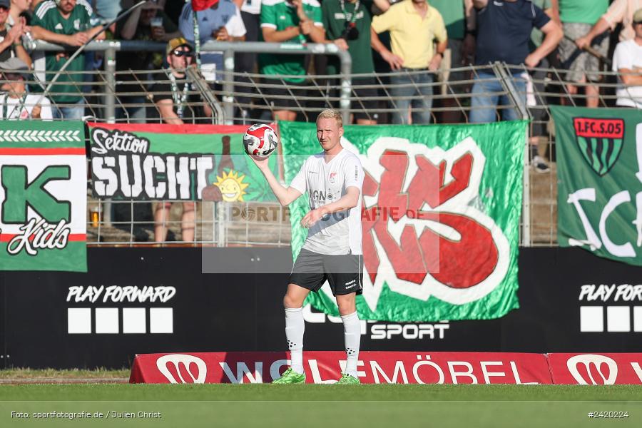 Willy-Sachs-Stadion, Schweinfurt, 19.07.2024, sport, action, Fussball, BFV, Regionalliga Bayern, 1. Spieltag, TSV, FCS, TSV Aubstadt, 1. FC Schweinfurt 1905 - Bild-ID: 2420224 Willy-Sachs-Stadion, Schweinfurt, 19.07.2024, sport, action, Fussball, BFV, Regionalliga Bayern, 1. Spieltag, TSV, FCS, TSV Aubstadt, 1. FC Schweinfurt 1905 - Bild-ID: 2420224