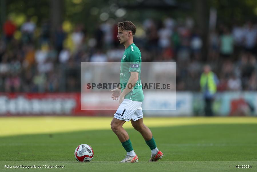 Willy-Sachs-Stadion, Schweinfurt, 19.07.2024, sport, action, Fussball, BFV, Regionalliga Bayern, 1. Spieltag, TSV, FCS, TSV Aubstadt, 1. FC Schweinfurt 1905 - Bild-ID: 2420234