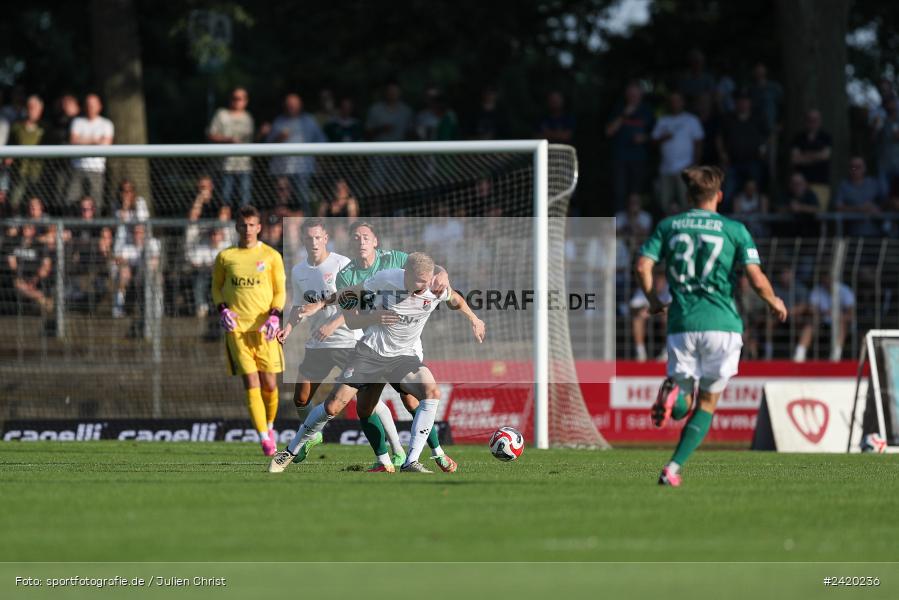 Willy-Sachs-Stadion, Schweinfurt, 19.07.2024, sport, action, Fussball, BFV, Regionalliga Bayern, 1. Spieltag, TSV, FCS, TSV Aubstadt, 1. FC Schweinfurt 1905 - Bild-ID: 2420236