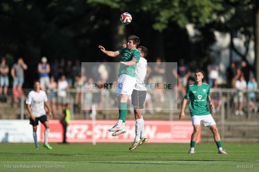Willy-Sachs-Stadion, Schweinfurt, 19.07.2024, sport, action, Fussball, BFV, Regionalliga Bayern, 1. Spieltag, TSV, FCS, TSV Aubstadt, 1. FC Schweinfurt 1905 - Bild-ID: 2420245