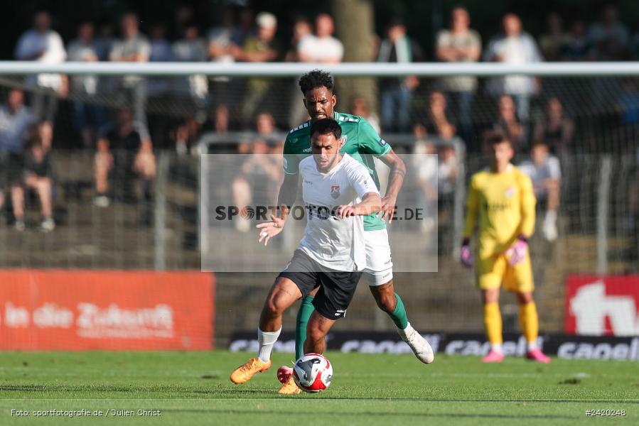 Willy-Sachs-Stadion, Schweinfurt, 19.07.2024, sport, action, Fussball, BFV, Regionalliga Bayern, 1. Spieltag, TSV, FCS, TSV Aubstadt, 1. FC Schweinfurt 1905 - Bild-ID: 2420248