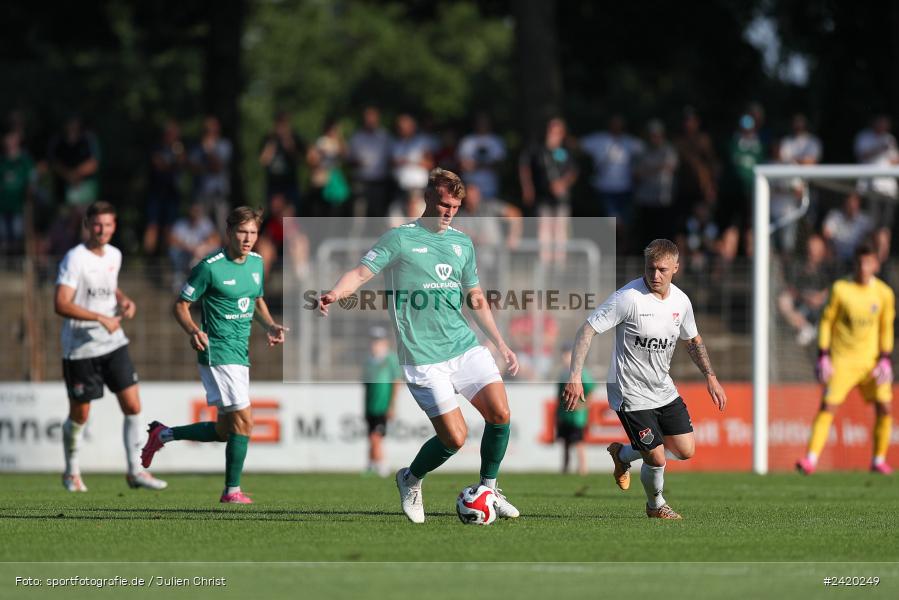 Willy-Sachs-Stadion, Schweinfurt, 19.07.2024, sport, action, Fussball, BFV, Regionalliga Bayern, 1. Spieltag, TSV, FCS, TSV Aubstadt, 1. FC Schweinfurt 1905 - Bild-ID: 2420249