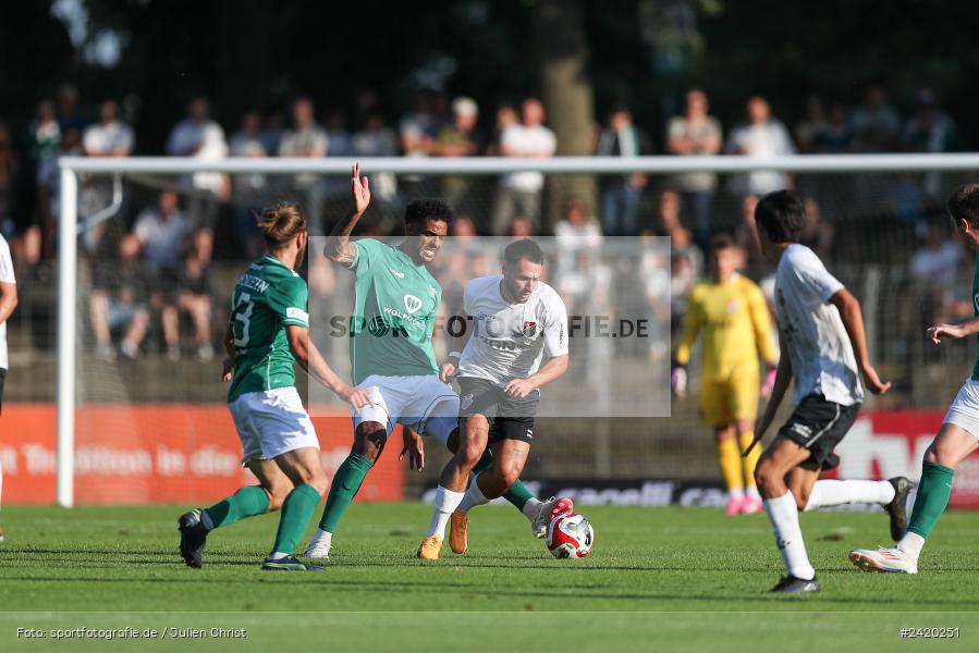 Willy-Sachs-Stadion, Schweinfurt, 19.07.2024, sport, action, Fussball, BFV, Regionalliga Bayern, 1. Spieltag, TSV, FCS, TSV Aubstadt, 1. FC Schweinfurt 1905 - Bild-ID: 2420251 Willy-Sachs-Stadion, Schweinfurt, 19.07.2024, sport, action, Fussball, BFV, Regionalliga Bayern, 1. Spieltag, TSV, FCS, TSV Aubstadt, 1. FC Schweinfurt 1905 - Bild-ID: 2420251