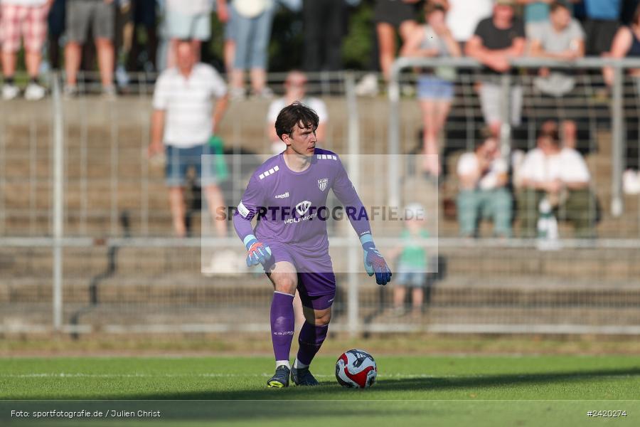 Willy-Sachs-Stadion, Schweinfurt, 19.07.2024, sport, action, Fussball, BFV, Regionalliga Bayern, 1. Spieltag, TSV, FCS, TSV Aubstadt, 1. FC Schweinfurt 1905 - Bild-ID: 2420274