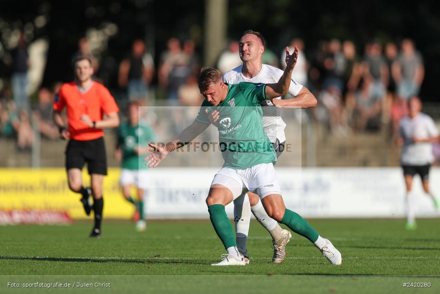 Willy-Sachs-Stadion, Schweinfurt, 19.07.2024, sport, action, Fussball, BFV, Regionalliga Bayern, 1. Spieltag, TSV, FCS, TSV Aubstadt, 1. FC Schweinfurt 1905 - Bild-ID: 2420280