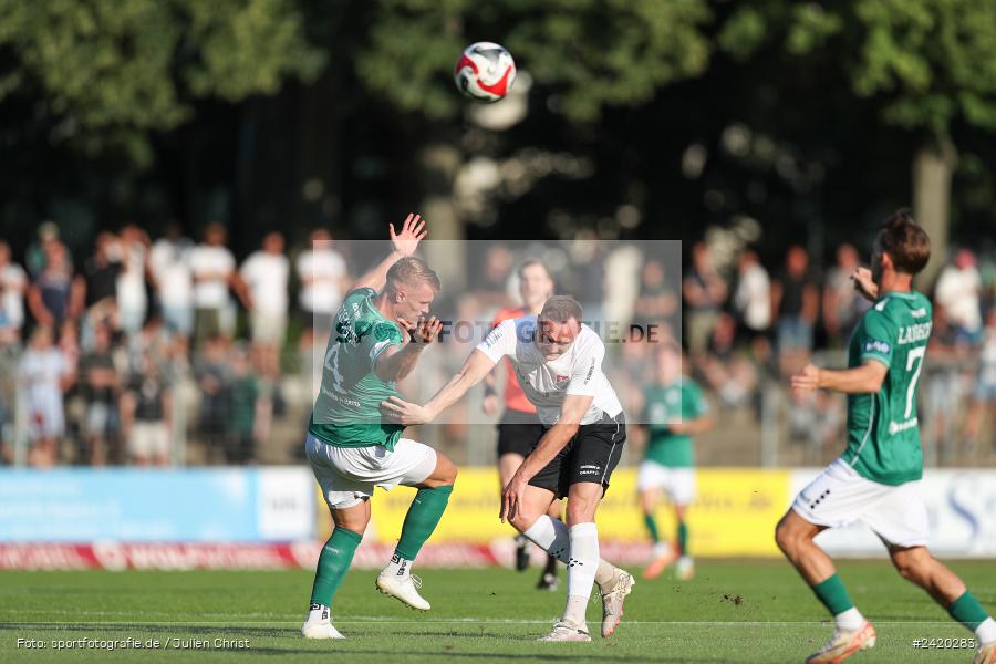 Willy-Sachs-Stadion, Schweinfurt, 19.07.2024, sport, action, Fussball, BFV, Regionalliga Bayern, 1. Spieltag, TSV, FCS, TSV Aubstadt, 1. FC Schweinfurt 1905 - Bild-ID: 2420283