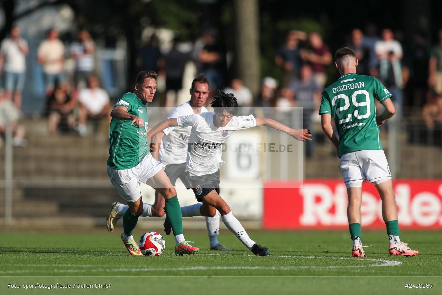 Willy-Sachs-Stadion, Schweinfurt, 19.07.2024, sport, action, Fussball, BFV, Regionalliga Bayern, 1. Spieltag, TSV, FCS, TSV Aubstadt, 1. FC Schweinfurt 1905 - Bild-ID: 2420289 Willy-Sachs-Stadion, Schweinfurt, 19.07.2024, sport, action, Fussball, BFV, Regionalliga Bayern, 1. Spieltag, TSV, FCS, TSV Aubstadt, 1. FC Schweinfurt 1905 - Bild-ID: 2420289