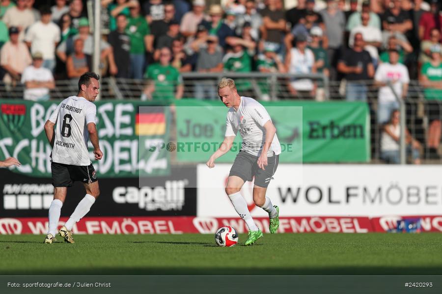 Willy-Sachs-Stadion, Schweinfurt, 19.07.2024, sport, action, Fussball, BFV, Regionalliga Bayern, 1. Spieltag, TSV, FCS, TSV Aubstadt, 1. FC Schweinfurt 1905 - Bild-ID: 2420293 Willy-Sachs-Stadion, Schweinfurt, 19.07.2024, sport, action, Fussball, BFV, Regionalliga Bayern, 1. Spieltag, TSV, FCS, TSV Aubstadt, 1. FC Schweinfurt 1905 - Bild-ID: 2420293