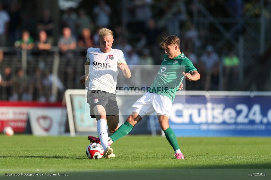 Willy-Sachs-Stadion, Schweinfurt, 19.07.2024, sport, action, Fussball, BFV, Regionalliga Bayern, 1. Spieltag, TSV, FCS, TSV Aubstadt, 1. FC Schweinfurt 1905 - Bild-ID: 2420302