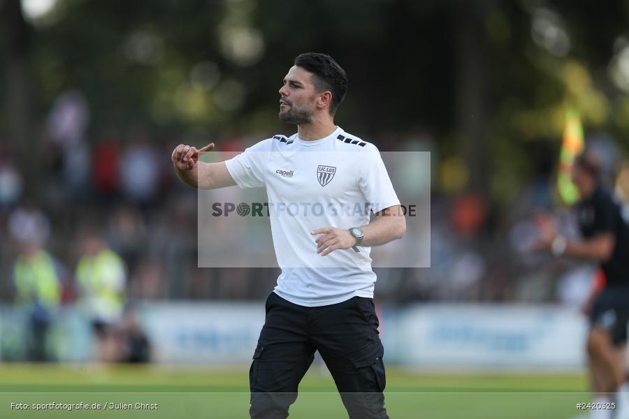 Willy-Sachs-Stadion, Schweinfurt, 19.07.2024, sport, action, Fussball, BFV, Regionalliga Bayern, 1. Spieltag, TSV, FCS, TSV Aubstadt, 1. FC Schweinfurt 1905 - Bild-ID: 2420325