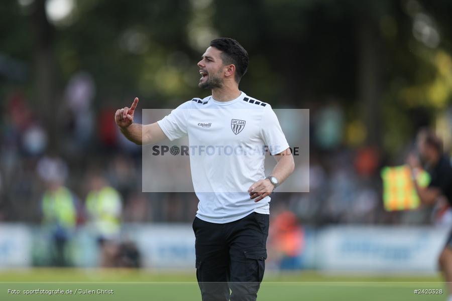 Willy-Sachs-Stadion, Schweinfurt, 19.07.2024, sport, action, Fussball, BFV, Regionalliga Bayern, 1. Spieltag, TSV, FCS, TSV Aubstadt, 1. FC Schweinfurt 1905 - Bild-ID: 2420328