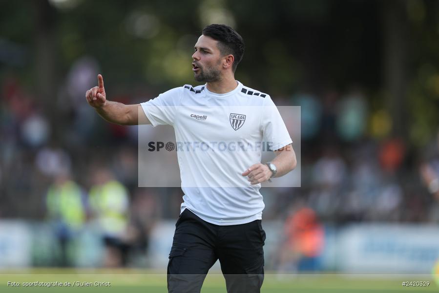 Willy-Sachs-Stadion, Schweinfurt, 19.07.2024, sport, action, Fussball, BFV, Regionalliga Bayern, 1. Spieltag, TSV, FCS, TSV Aubstadt, 1. FC Schweinfurt 1905 - Bild-ID: 2420329