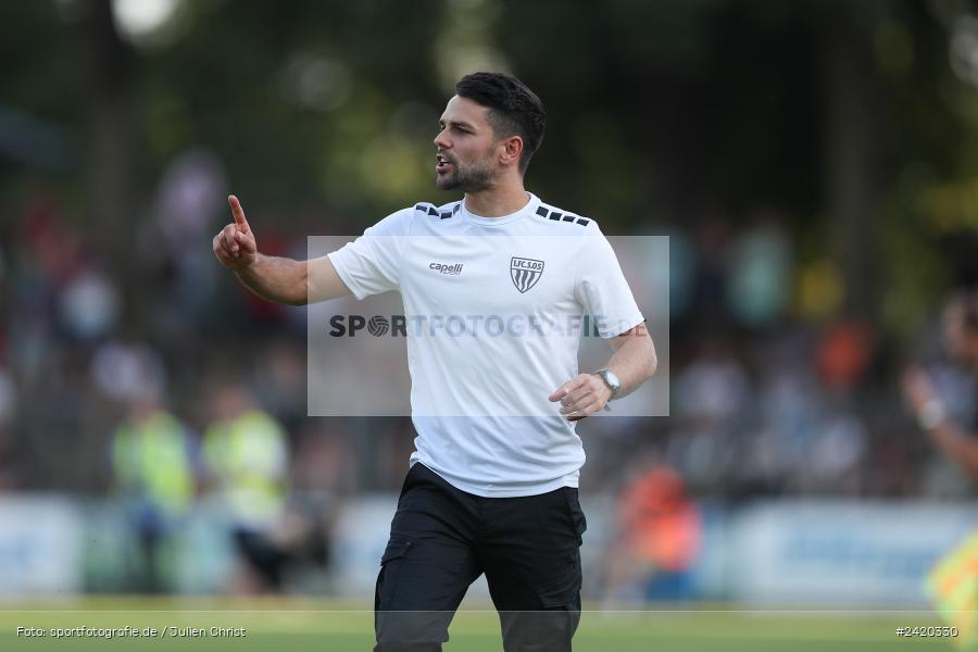 Willy-Sachs-Stadion, Schweinfurt, 19.07.2024, sport, action, Fussball, BFV, Regionalliga Bayern, 1. Spieltag, TSV, FCS, TSV Aubstadt, 1. FC Schweinfurt 1905 - Bild-ID: 2420330