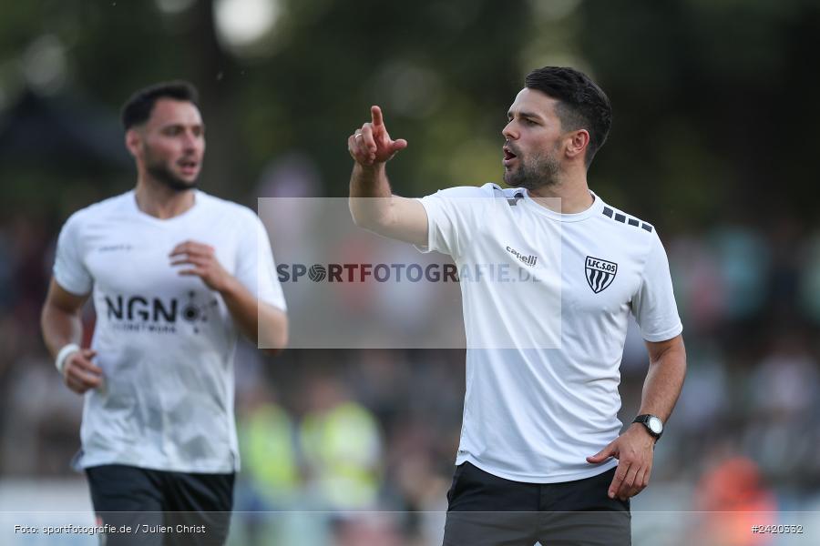 Willy-Sachs-Stadion, Schweinfurt, 19.07.2024, sport, action, Fussball, BFV, Regionalliga Bayern, 1. Spieltag, TSV, FCS, TSV Aubstadt, 1. FC Schweinfurt 1905 - Bild-ID: 2420332