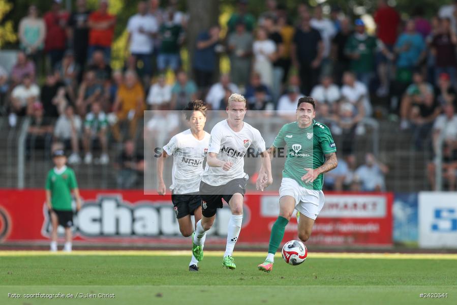 Willy-Sachs-Stadion, Schweinfurt, 19.07.2024, sport, action, Fussball, BFV, Regionalliga Bayern, 1. Spieltag, TSV, FCS, TSV Aubstadt, 1. FC Schweinfurt 1905 - Bild-ID: 2420341 Willy-Sachs-Stadion, Schweinfurt, 19.07.2024, sport, action, Fussball, BFV, Regionalliga Bayern, 1. Spieltag, TSV, FCS, TSV Aubstadt, 1. FC Schweinfurt 1905 - Bild-ID: 2420341