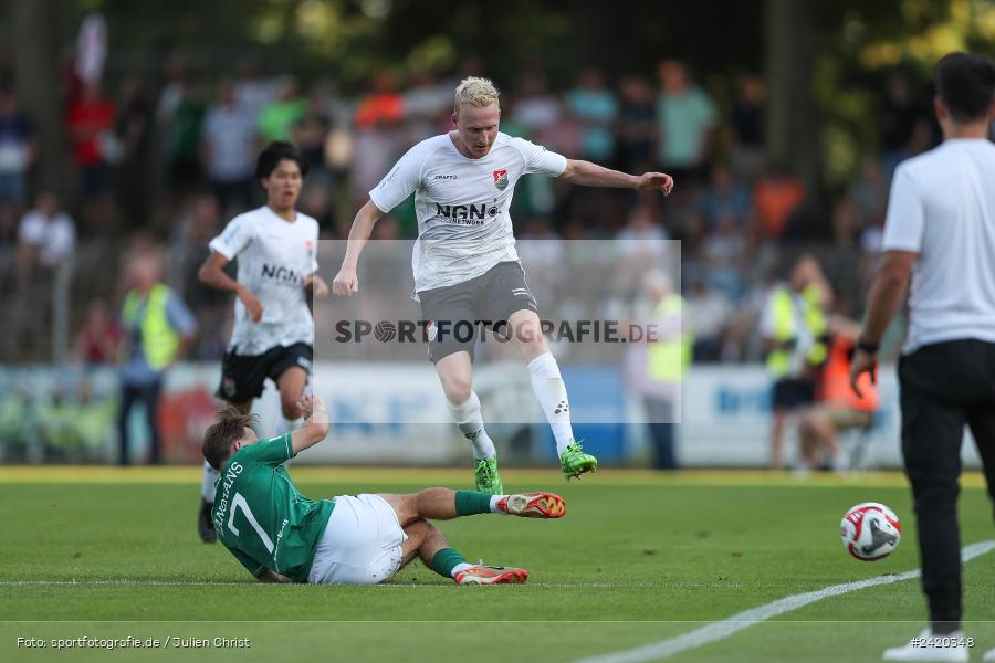 Willy-Sachs-Stadion, Schweinfurt, 19.07.2024, sport, action, Fussball, BFV, Regionalliga Bayern, 1. Spieltag, TSV, FCS, TSV Aubstadt, 1. FC Schweinfurt 1905 - Bild-ID: 2420348 Willy-Sachs-Stadion, Schweinfurt, 19.07.2024, sport, action, Fussball, BFV, Regionalliga Bayern, 1. Spieltag, TSV, FCS, TSV Aubstadt, 1. FC Schweinfurt 1905 - Bild-ID: 2420348