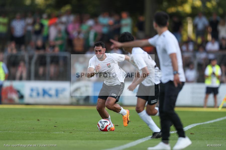 Willy-Sachs-Stadion, Schweinfurt, 19.07.2024, sport, action, Fussball, BFV, Regionalliga Bayern, 1. Spieltag, TSV, FCS, TSV Aubstadt, 1. FC Schweinfurt 1905 - Bild-ID: 2420359
