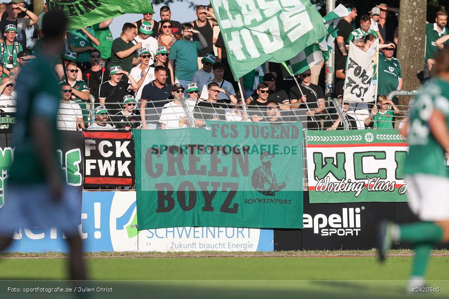 Willy-Sachs-Stadion, Schweinfurt, 19.07.2024, sport, action, Fussball, BFV, Regionalliga Bayern, 1. Spieltag, TSV, FCS, TSV Aubstadt, 1. FC Schweinfurt 1905 - Bild-ID: 2420365 Willy-Sachs-Stadion, Schweinfurt, 19.07.2024, sport, action, Fussball, BFV, Regionalliga Bayern, 1. Spieltag, TSV, FCS, TSV Aubstadt, 1. FC Schweinfurt 1905 - Bild-ID: 2420365