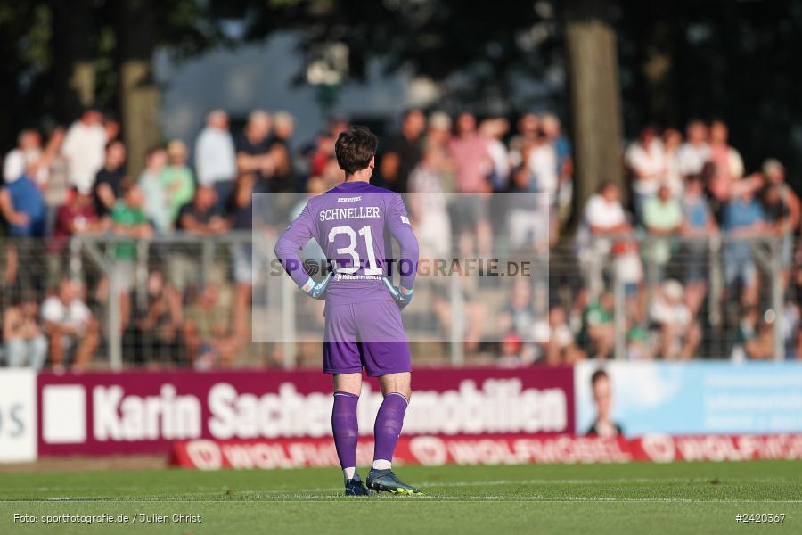 Willy-Sachs-Stadion, Schweinfurt, 19.07.2024, sport, action, Fussball, BFV, Regionalliga Bayern, 1. Spieltag, TSV, FCS, TSV Aubstadt, 1. FC Schweinfurt 1905 - Bild-ID: 2420367