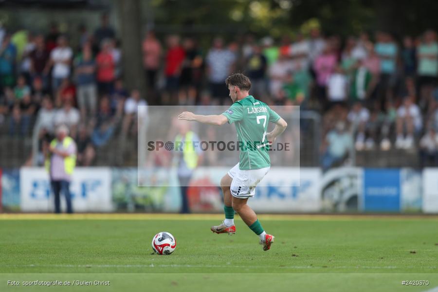 Willy-Sachs-Stadion, Schweinfurt, 19.07.2024, sport, action, Fussball, BFV, Regionalliga Bayern, 1. Spieltag, TSV, FCS, TSV Aubstadt, 1. FC Schweinfurt 1905 - Bild-ID: 2420370