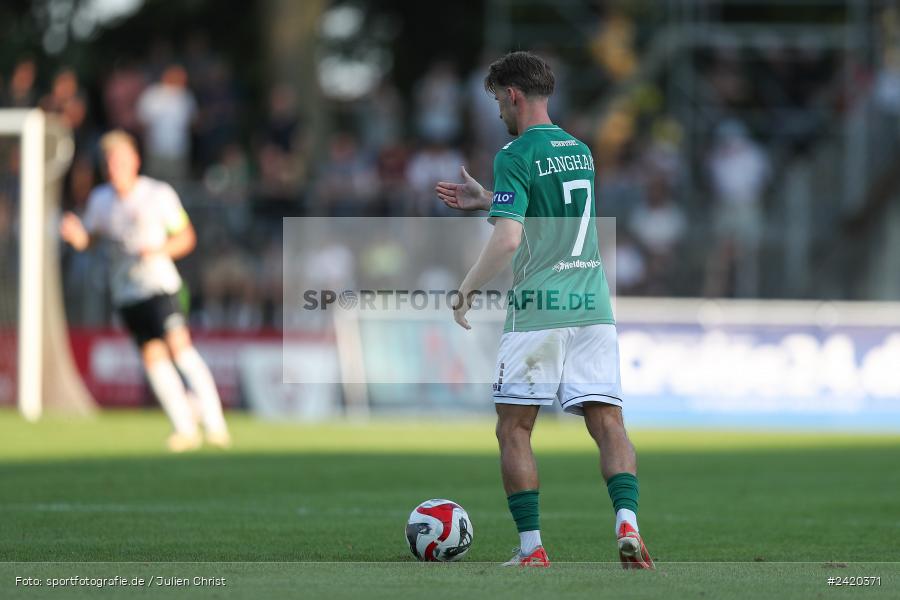 Willy-Sachs-Stadion, Schweinfurt, 19.07.2024, sport, action, Fussball, BFV, Regionalliga Bayern, 1. Spieltag, TSV, FCS, TSV Aubstadt, 1. FC Schweinfurt 1905 - Bild-ID: 2420371