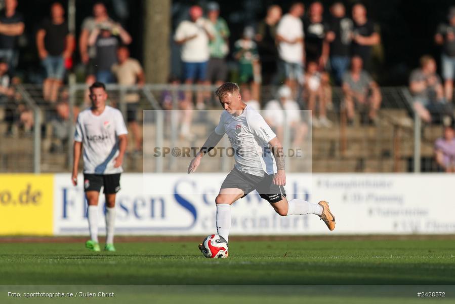 Willy-Sachs-Stadion, Schweinfurt, 19.07.2024, sport, action, Fussball, BFV, Regionalliga Bayern, 1. Spieltag, TSV, FCS, TSV Aubstadt, 1. FC Schweinfurt 1905 - Bild-ID: 2420372