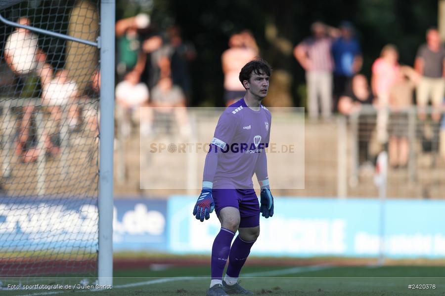 Willy-Sachs-Stadion, Schweinfurt, 19.07.2024, sport, action, Fussball, BFV, Regionalliga Bayern, 1. Spieltag, TSV, FCS, TSV Aubstadt, 1. FC Schweinfurt 1905 - Bild-ID: 2420378