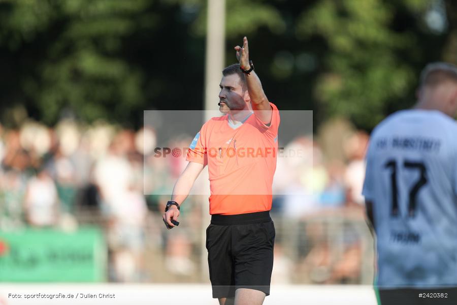 Willy-Sachs-Stadion, Schweinfurt, 19.07.2024, sport, action, Fussball, BFV, Regionalliga Bayern, 1. Spieltag, TSV, FCS, TSV Aubstadt, 1. FC Schweinfurt 1905 - Bild-ID: 2420382