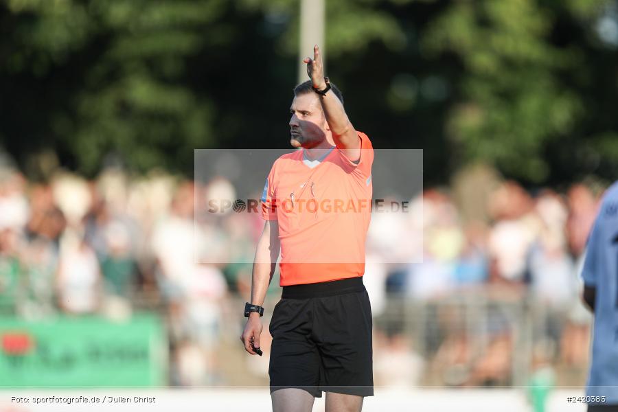 Willy-Sachs-Stadion, Schweinfurt, 19.07.2024, sport, action, Fussball, BFV, Regionalliga Bayern, 1. Spieltag, TSV, FCS, TSV Aubstadt, 1. FC Schweinfurt 1905 - Bild-ID: 2420383