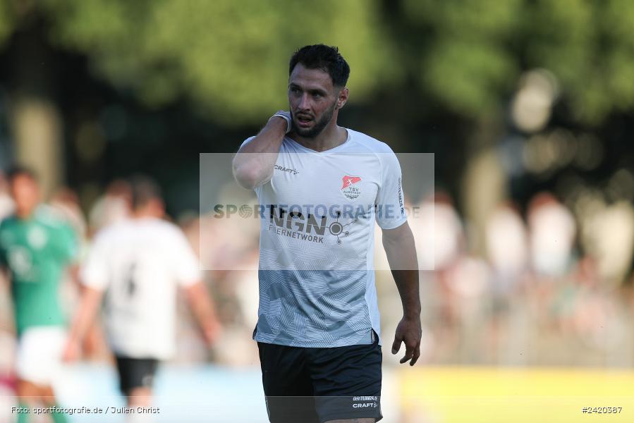 Willy-Sachs-Stadion, Schweinfurt, 19.07.2024, sport, action, Fussball, BFV, Regionalliga Bayern, 1. Spieltag, TSV, FCS, TSV Aubstadt, 1. FC Schweinfurt 1905 - Bild-ID: 2420387