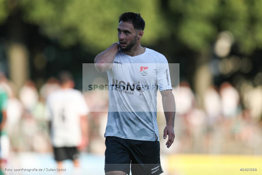 Willy-Sachs-Stadion, Schweinfurt, 19.07.2024, sport, action, Fussball, BFV, Regionalliga Bayern, 1. Spieltag, TSV, FCS, TSV Aubstadt, 1. FC Schweinfurt 1905 - Bild-ID: 2420388