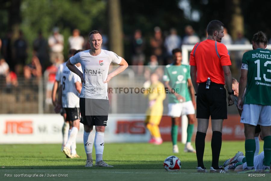 Willy-Sachs-Stadion, Schweinfurt, 19.07.2024, sport, action, Fussball, BFV, Regionalliga Bayern, 1. Spieltag, TSV, FCS, TSV Aubstadt, 1. FC Schweinfurt 1905 - Bild-ID: 2420395