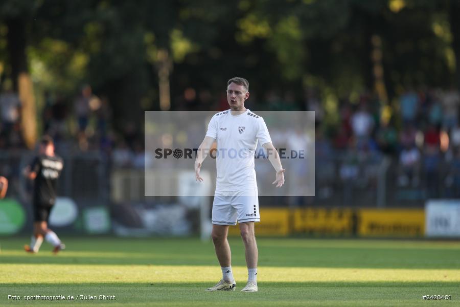 Willy-Sachs-Stadion, Schweinfurt, 19.07.2024, sport, action, Fussball, BFV, Regionalliga Bayern, 1. Spieltag, TSV, FCS, TSV Aubstadt, 1. FC Schweinfurt 1905 - Bild-ID: 2420401
