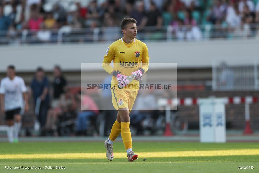 Willy-Sachs-Stadion, Schweinfurt, 19.07.2024, sport, action, Fussball, BFV, Regionalliga Bayern, 1. Spieltag, TSV, FCS, TSV Aubstadt, 1. FC Schweinfurt 1905 - Bild-ID: 2420410