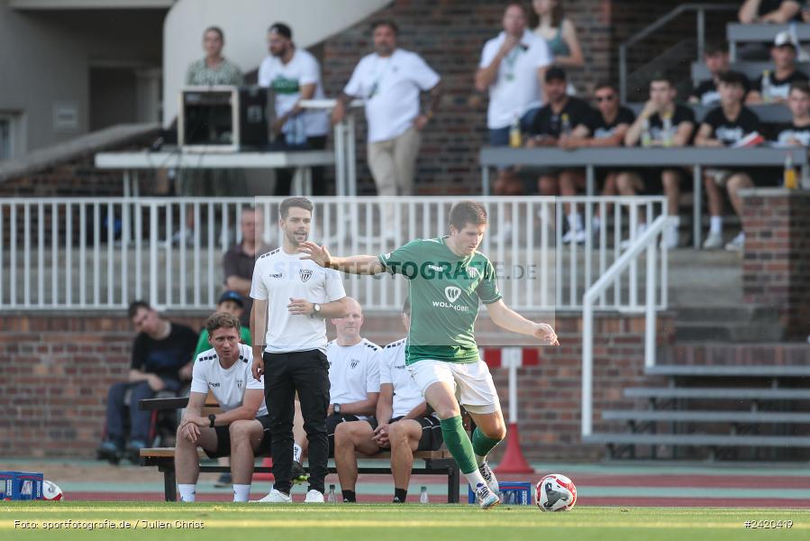 Willy-Sachs-Stadion, Schweinfurt, 19.07.2024, sport, action, Fussball, BFV, Regionalliga Bayern, 1. Spieltag, TSV, FCS, TSV Aubstadt, 1. FC Schweinfurt 1905 - Bild-ID: 2420419 Willy-Sachs-Stadion, Schweinfurt, 19.07.2024, sport, action, Fussball, BFV, Regionalliga Bayern, 1. Spieltag, TSV, FCS, TSV Aubstadt, 1. FC Schweinfurt 1905 - Bild-ID: 2420419
