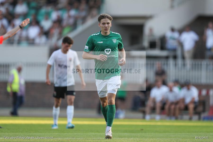Willy-Sachs-Stadion, Schweinfurt, 19.07.2024, sport, action, Fussball, BFV, Regionalliga Bayern, 1. Spieltag, TSV, FCS, TSV Aubstadt, 1. FC Schweinfurt 1905 - Bild-ID: 2420422 Willy-Sachs-Stadion, Schweinfurt, 19.07.2024, sport, action, Fussball, BFV, Regionalliga Bayern, 1. Spieltag, TSV, FCS, TSV Aubstadt, 1. FC Schweinfurt 1905 - Bild-ID: 2420422