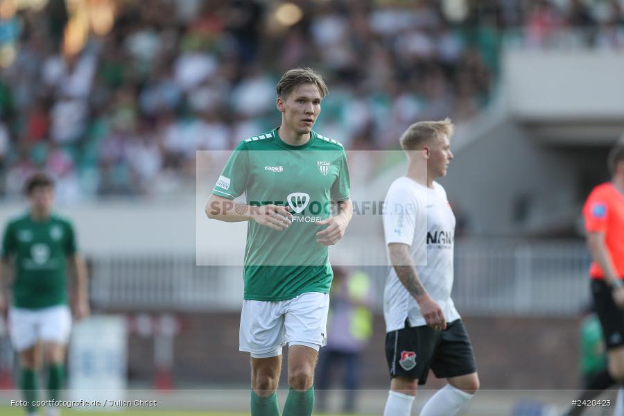 Willy-Sachs-Stadion, Schweinfurt, 19.07.2024, sport, action, Fussball, BFV, Regionalliga Bayern, 1. Spieltag, TSV, FCS, TSV Aubstadt, 1. FC Schweinfurt 1905 - Bild-ID: 2420423 Willy-Sachs-Stadion, Schweinfurt, 19.07.2024, sport, action, Fussball, BFV, Regionalliga Bayern, 1. Spieltag, TSV, FCS, TSV Aubstadt, 1. FC Schweinfurt 1905 - Bild-ID: 2420423
