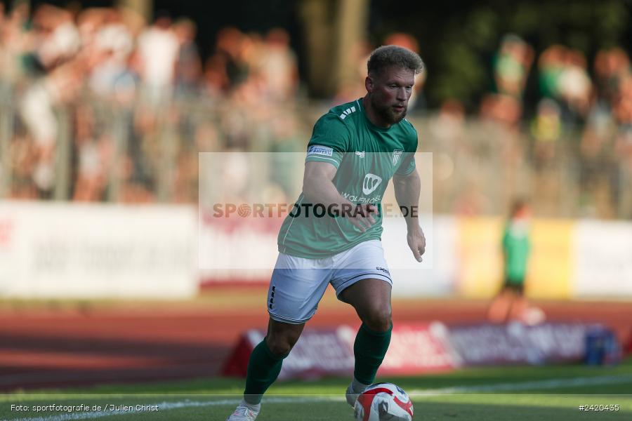 Willy-Sachs-Stadion, Schweinfurt, 19.07.2024, sport, action, Fussball, BFV, Regionalliga Bayern, 1. Spieltag, TSV, FCS, TSV Aubstadt, 1. FC Schweinfurt 1905 - Bild-ID: 2420435 Willy-Sachs-Stadion, Schweinfurt, 19.07.2024, sport, action, Fussball, BFV, Regionalliga Bayern, 1. Spieltag, TSV, FCS, TSV Aubstadt, 1. FC Schweinfurt 1905 - Bild-ID: 2420435